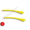 2 Embouts bruns pour Branches de lunettes PETITE TAILLE